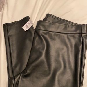 NWT Loft Faux Leather Leggings